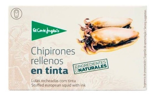 Chipirones Rellenos En Su Tinta El Corte Inglés 111 Gramos