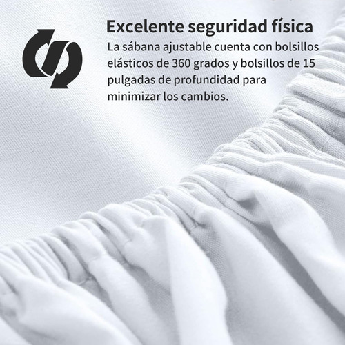Ultra Suave Sabanas Matrimoniales Para Hotel Color Blanco