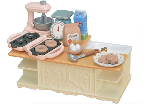 Calico Critters Sylvanian Families Kitchen Island