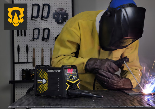 Máquina De Solda Inversora Visor Digital C/ Acessórios Cor Preto com Amarelo Frequência N/A 220V