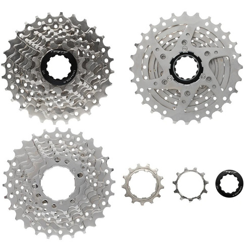 Imagen 2 de 5 de Piñon Rache Cassette Ruta 8 Velocidades 11-28t Envio Gratis