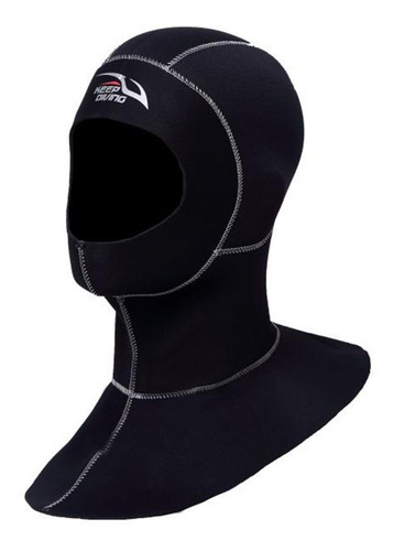 Imagen 2 de 12 de Gorro De Buceo Costura Blanca L
