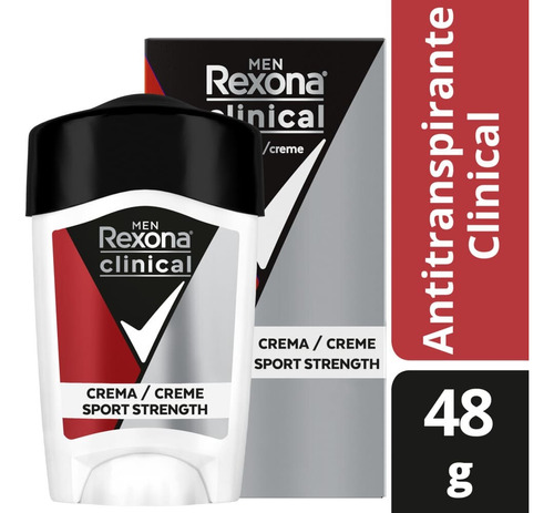 Rexona Men Clinical En Crema Sport Strength X 48g