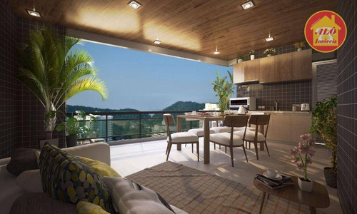 Imagem 7 de 30 de Cobertura À Venda, 370 M² Por R$ 3.845.000,00 - Canto Do Forte - Praia Grande/sp - Co0084