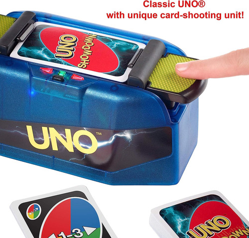 Mattel Games Uno Showdown Juego De Cartas Sobrealimentadas P