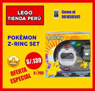 Pokemon Reloj Brazalete Luces Y Sonidos Tomy Original