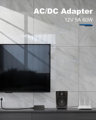 Adaptadores Alimentación Ac 100v-240v Convertidor Dc 12v 5a