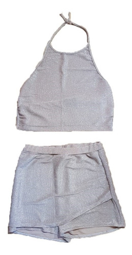 Conjunto Lurex Short + Top | Camaruco (201210)