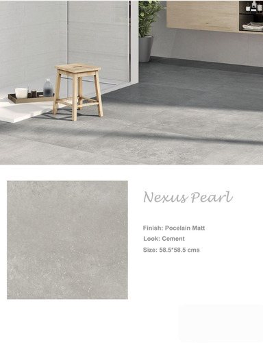 Mpo Porcelanato Nexus Pearl 58.5x58.5  Mate-rectificado