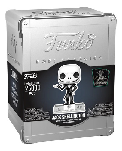 Funko Classics Jack Skellgton Lata Exclusivo 25,000 Piezas +