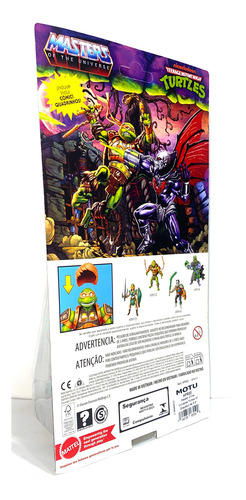 Miguel Angel Tmnt - Turtles Of Grayskull Tmnt. (Usado)