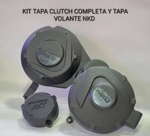 Kit Protector Tapa Clutch Y Tapa Volante Lujo Akt Nkd 125/sl