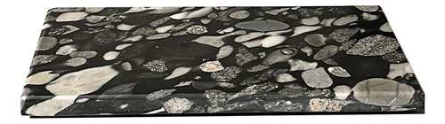 Tabla Aperitivo Bruno Mármol 40x23x2cm Granito Marinace
