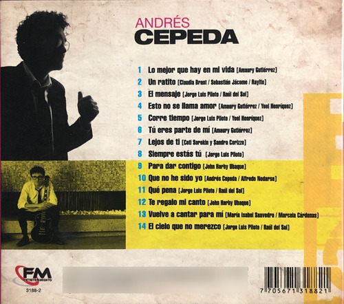 Andrés Cepeda - Lo Mejor Que Hay En Mi Vida (Usado)