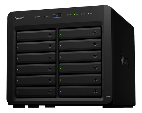 Synology Diskstation Ds2422+ Cpu De Cuatro Núcleos De 12 Bah