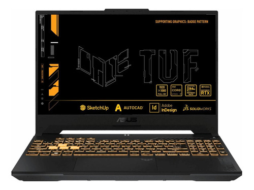 Laptop Asus Tuf F15 Core I7 12700h 64gb 1tb Rtx 4070 Fhd
