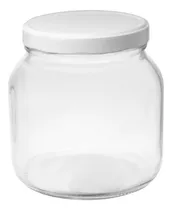 Comprar Mayorista 12 Frascos Vidrio 1500cc C\u002Ftapa Metálica Blanca