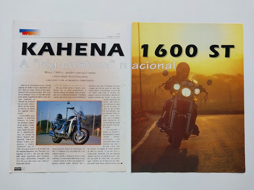 Kahena 1600 St - Recorte Revista Com Teste