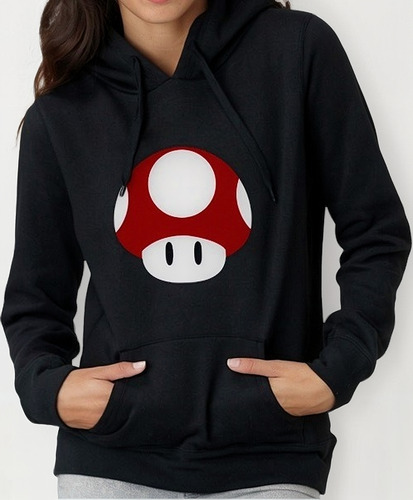 Sudadera Para Mujer Hoodie Con Gorro Toad