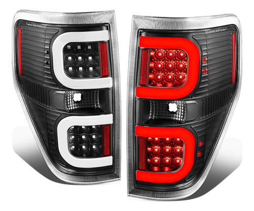 Dna Motoring Tl-f15009-led-3d-bk-cl - Conjunto De Luz Traser