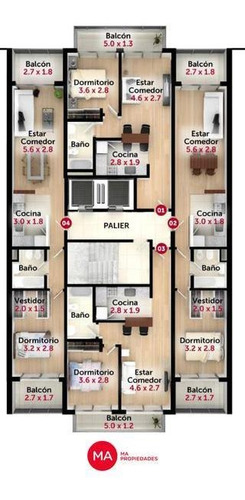 Imagen 9 de 9 de Venta Departamento 1 Dormitorio Centro Rosario