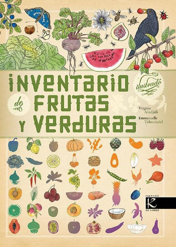 Libro Inventario Ilustrado Frutas Y Verduras Virginie