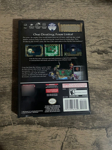 The Legend Of Zelda: Four Swords Adventures - Jogo Gamecube (Usado)