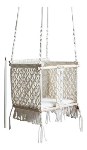Silla Colgante Macrame Para Bebe *columpio*