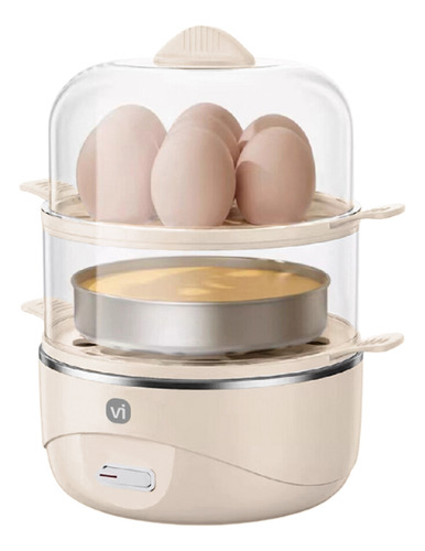 Hervidor Doble De Huevos: Cocina Práctica
