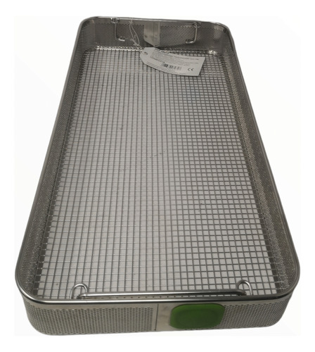 Charola Canasta Para Esterilizar Acero Inox 480x250x64 Mm