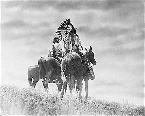 Cheyenne Warriors De La India Edward S. Curtis Photo Print D