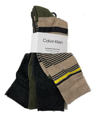 Pack 4 Par Calcetines Calvin Klein Ck Original   Acp197cafe