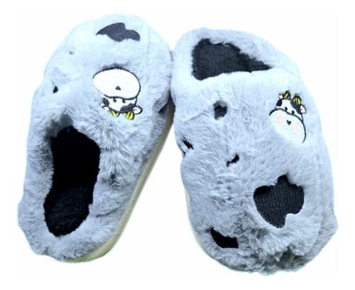 Pantufla Vaquita Confort Borrega Frio Premium Vaca Oferta