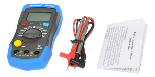 Medidor De Capacitancia Digital Lcd De Mano Condensador W/ D