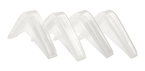 Selfstick Furniture Corner Guard 4 Piezas Transparente