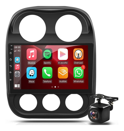 Autoestéreo 2+32g Android 11/carplay P/jeep Compass 2010-16