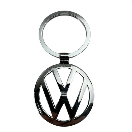 Chaveiro Emblema Volkswagen Cromado Premium