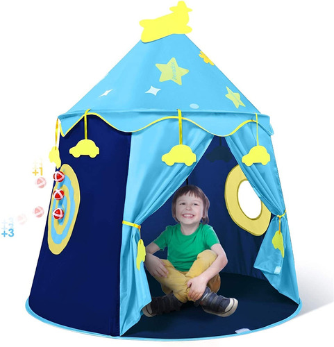 Peradix Play Tent For Boys, Kids Castle Playhouse For Chil