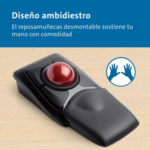 Trackball Kensington Con Conexión Bluetooth 4.0 Y Wireless A