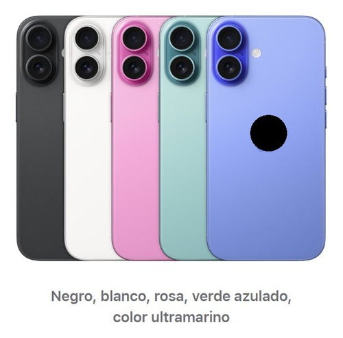 Tapa Trasera Para iPhone 16 Plus Cristal Premium