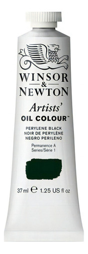 Pintura Oleo Winsor & Newton Artist 37ml S-1 Color A Escoger Color Negro Perileno S-1 N 505