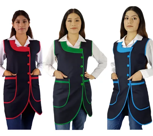 Educadora Preescolar Bata Maestra Preescolar Uniforme Batas Para