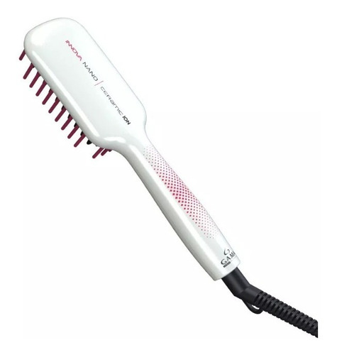 Imagen 2 de 7 de Cepillo Alisador Termico Gama Innova Hot Brush Nano 200°c