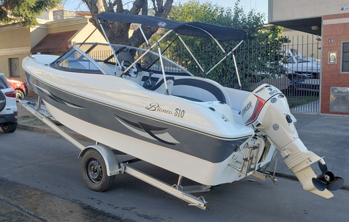 Lancha Open Bianca 510 Evinrude 60 Ecolog Nautica Milione 4