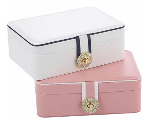 Imagen 6 de 10 de Alhajero Caja Organizadora Para Joyas Aros Anillos Accesorio