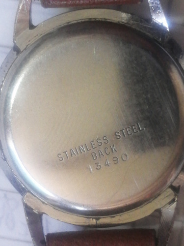 Reloj Renis A Cuerda Vintage 17 Rubíes.. Funcionando (Usado)