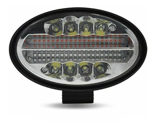 Faro Proyector Oval 48 Led 144w Vehículo Tractor 4x4