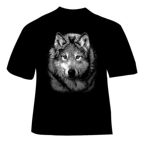 Polera Animales - Ver 16 - Lobo