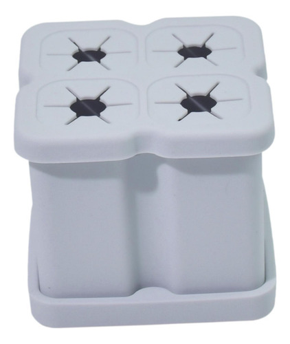 Soporte Para Cabezales De, Soporte Portátil Rejilla Gris 4