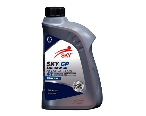 Aceite De Motos 4t Sky Sae - 20w50.